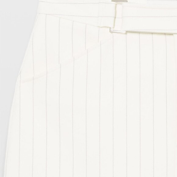 Club Monaco Striped Suiting Mini Skirt - Picture 4 of 6